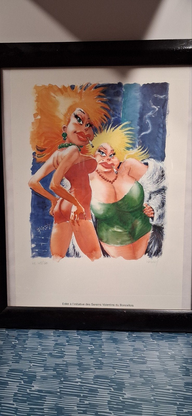 marc hardy sérigraphie lolo sucette, Collections, Enlèvement ou Envoi