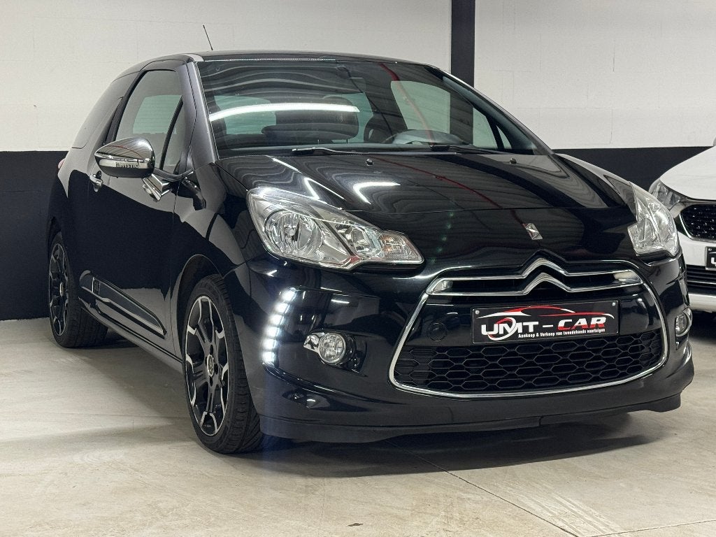 DS 3 1.2i SPORTLINE /LEDER-ALU-AIRCO-TOP STAAT-GEKEURD-LEZ✅, Autos, Citroën, Cuir, Euro 5, Achat, Éclairage LED