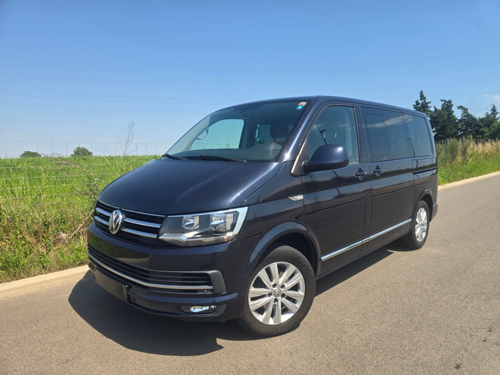 Volkswagen Transporter 2.0TDI  4x4Automatique fuuulll option, Autos, Cuir, 8 places, 6 portes, Entreprise