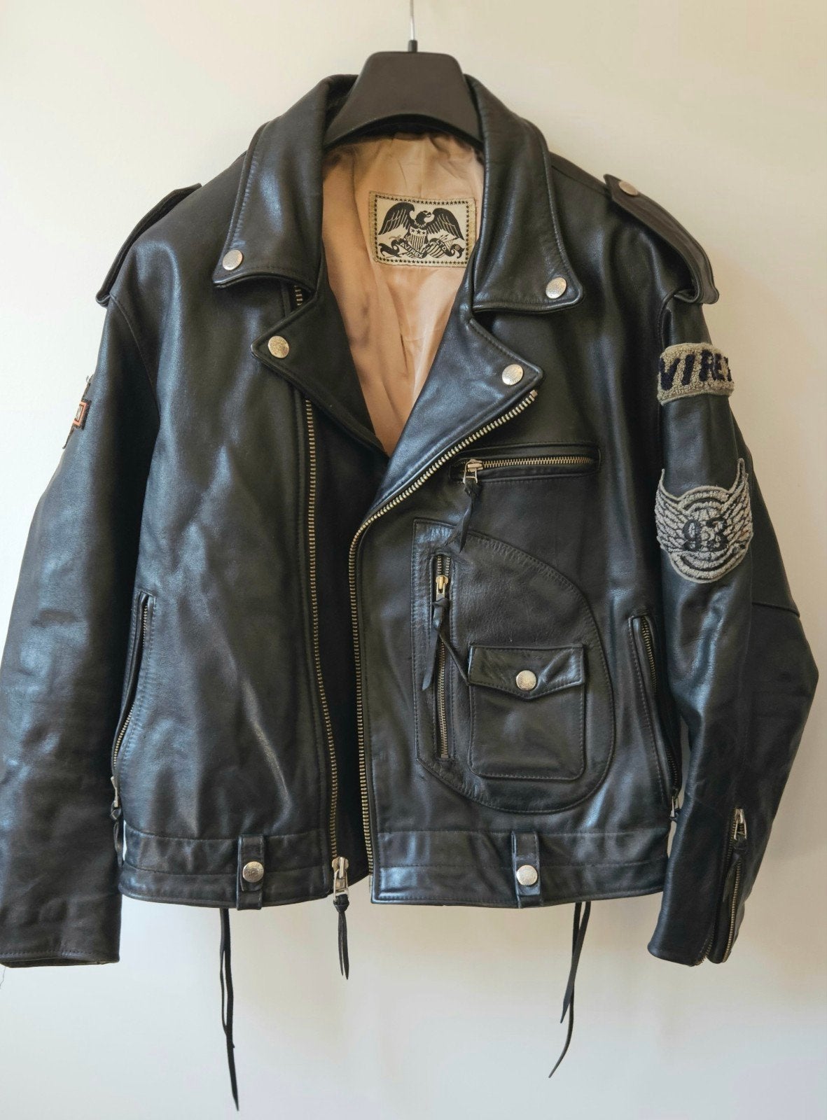 blouson Avirex Johnny Hallyday 1993, Seconde main, Avirex, Manteau | cuir, Enlèvement