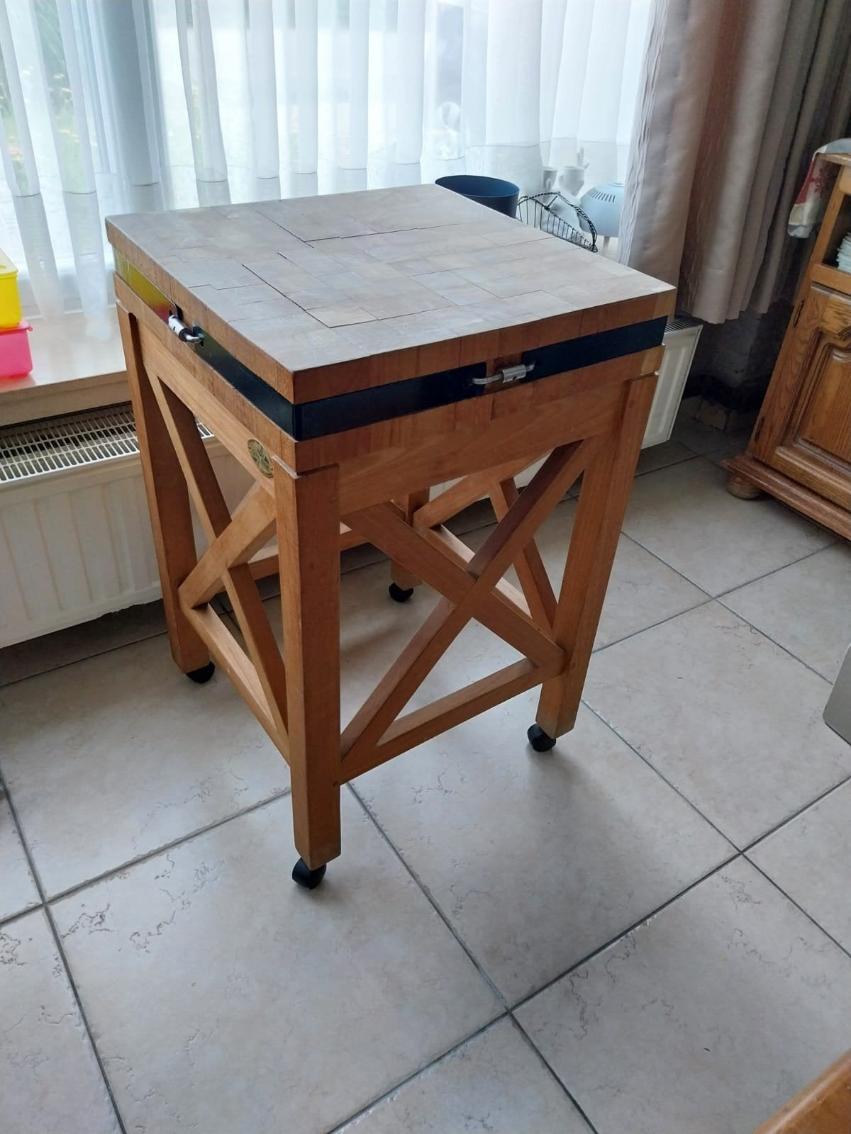 Kapblok, Ophalen