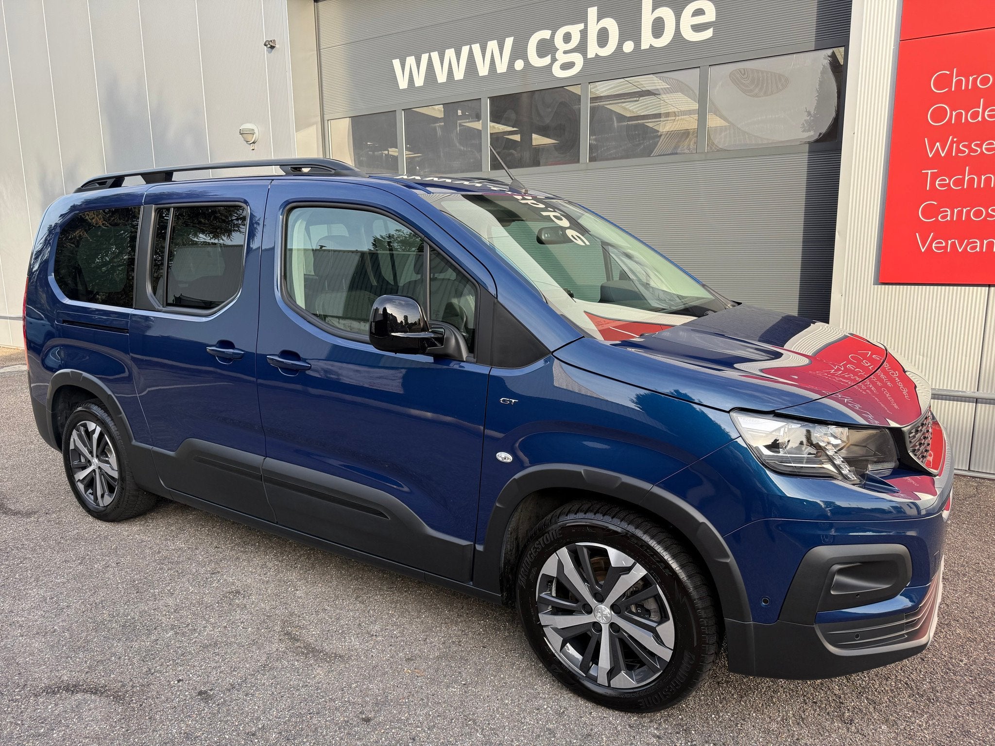 Peugeot Rifter E Long XL 50 kWh GT-Line Pack 136pk 7pl., Gebruikt, Euro 6, https://public.car-pass.be/vhr/71d59c66-497f-48b6-9fdf-502eb0d83f15