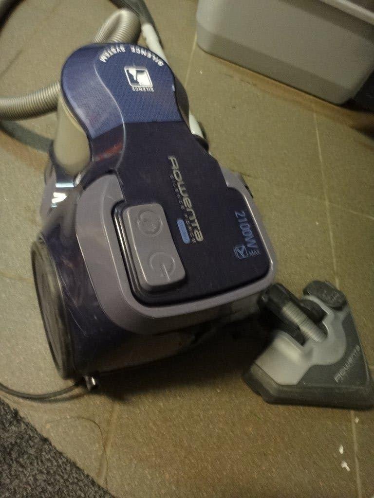 Aspirateur, Rowenta, Réservoir, Utilisé, Enlèvement