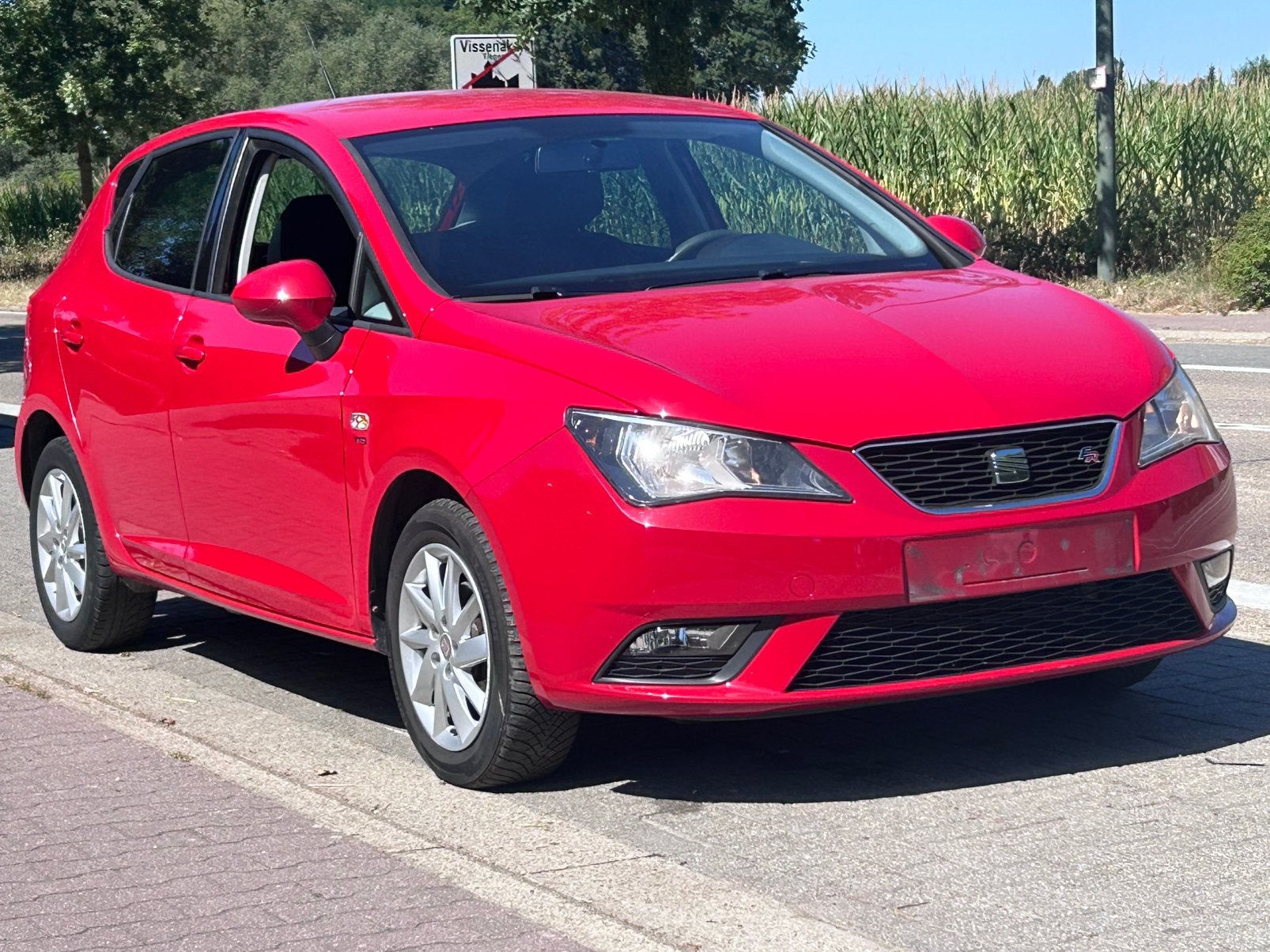 SEAT IBIZA 1.2TSI FR uitvoering TURBO BENZINE, Rouge, Euro 5, Achat, Boîte manuelle