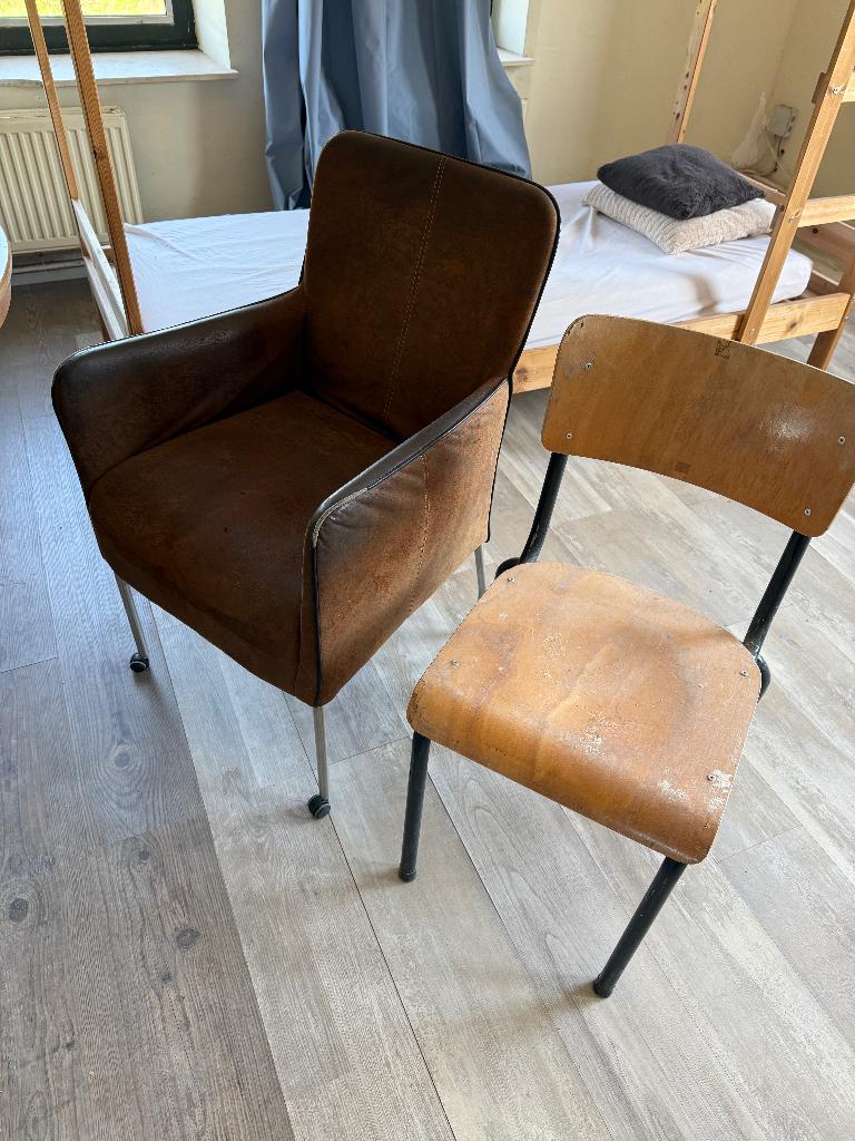 Stoelen, Maison & Meubles, Chaises, Enlèvement, Autres couleurs, Tissus, Cinq, Six Chaises ou plus