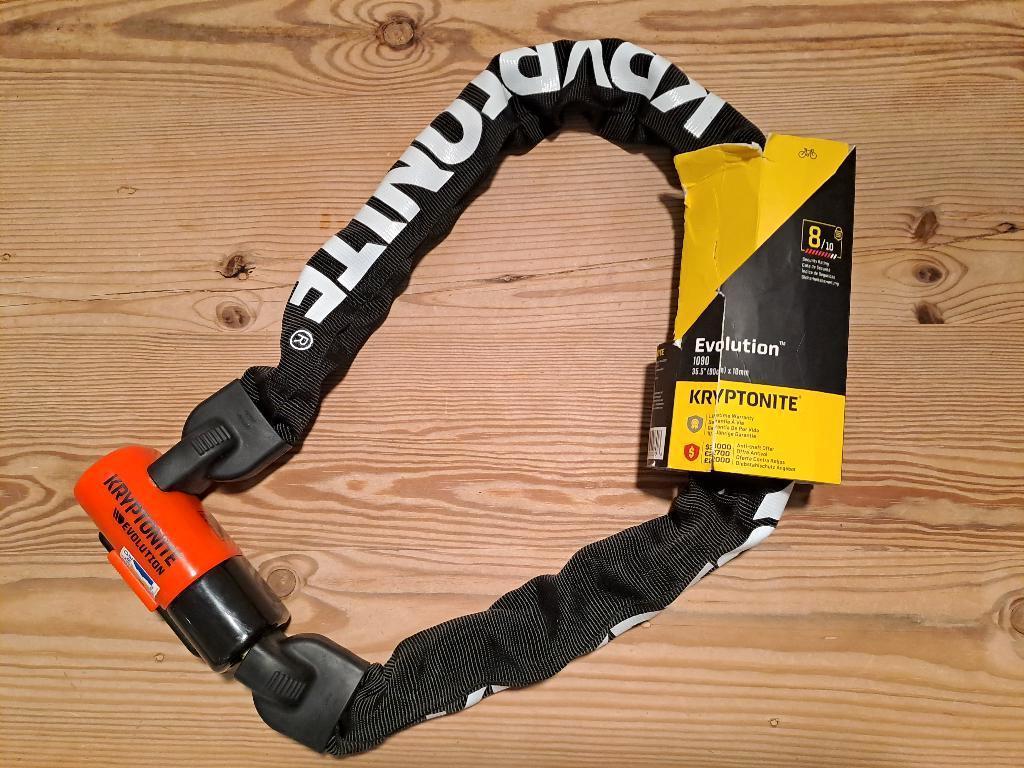 Fietsslot: kryptonite evolution 1090, Ophalen, Nieuw, Kettingslot