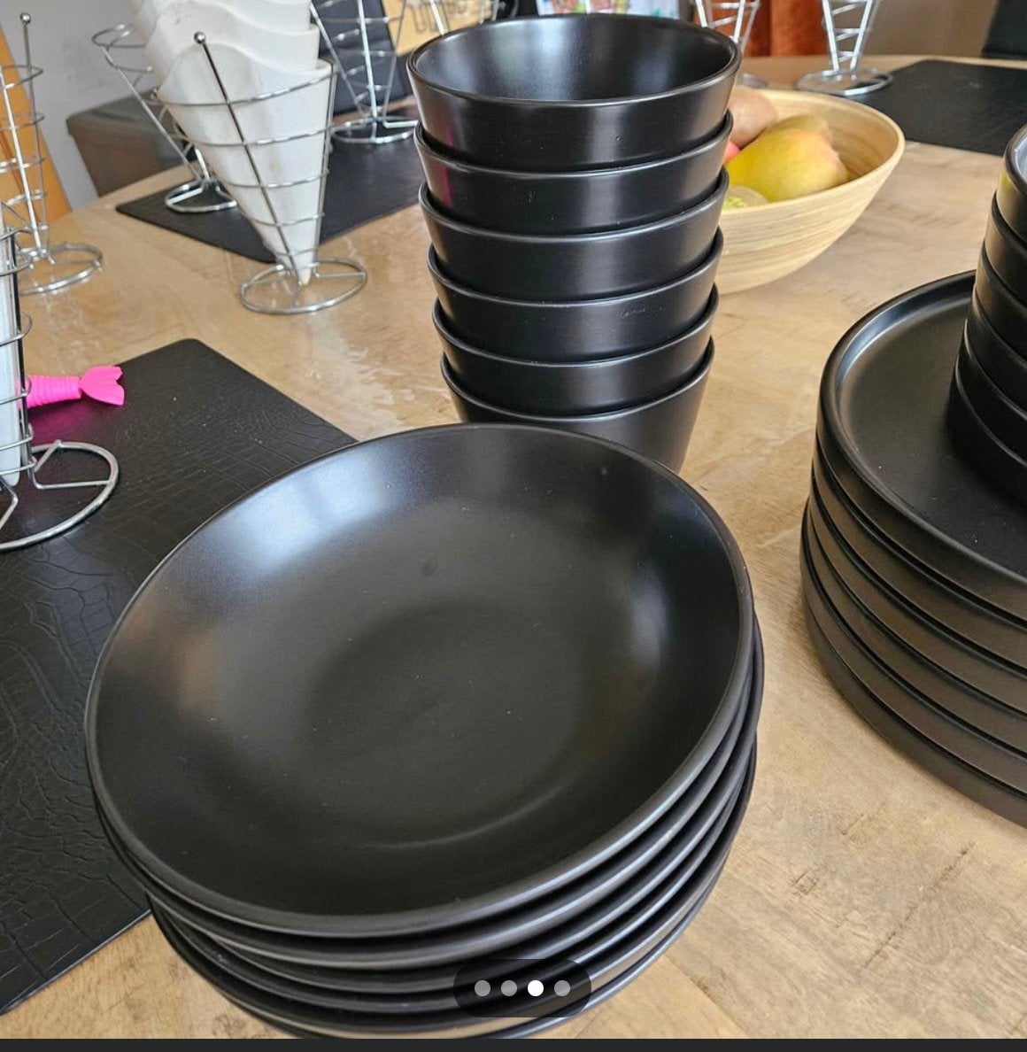 Servies 6 delig weinig tot niet gebruikt, Ophalen, Zo goed als nieuw, Aardewerk