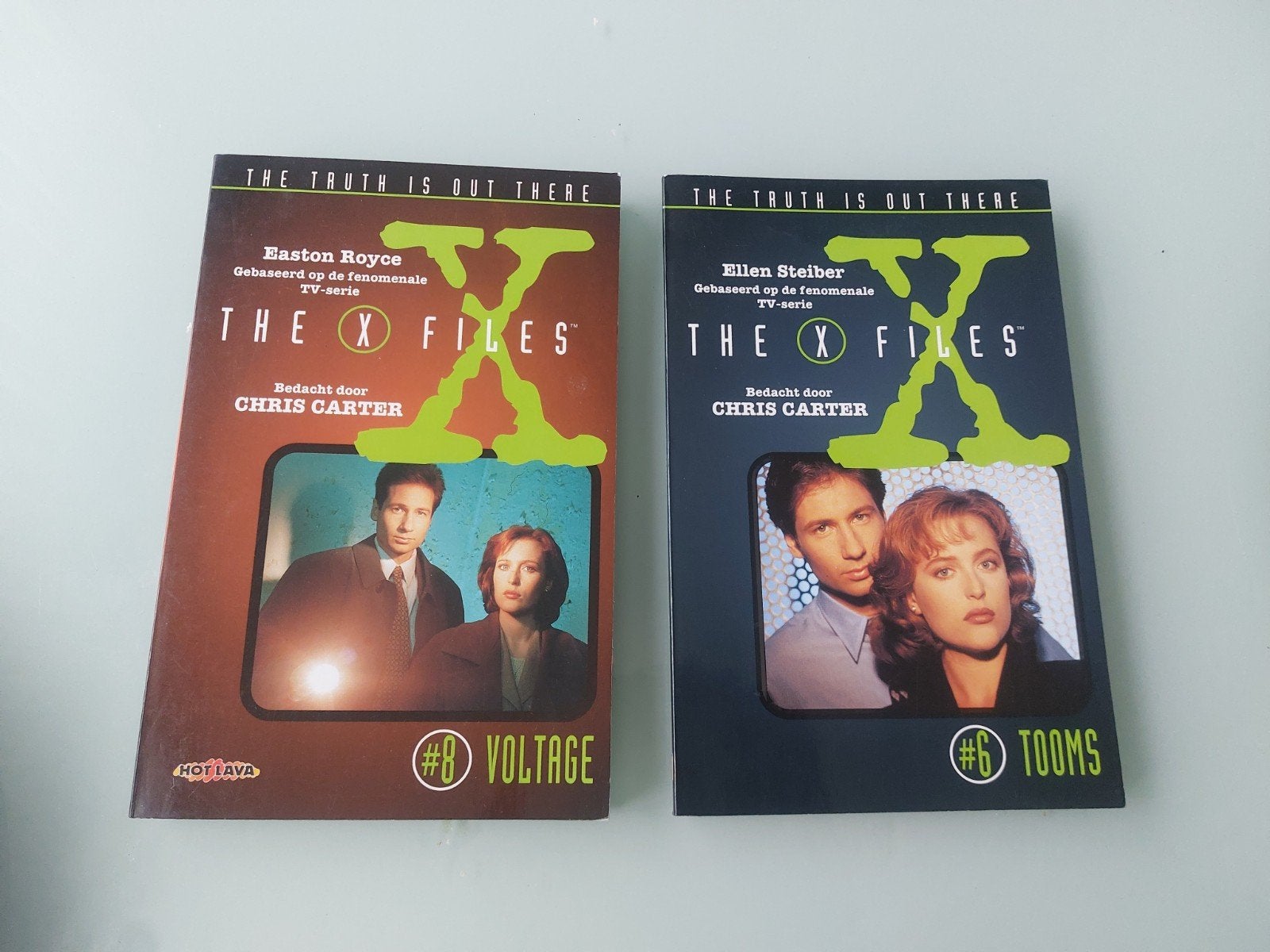 the X-files boekjes, Ophalen