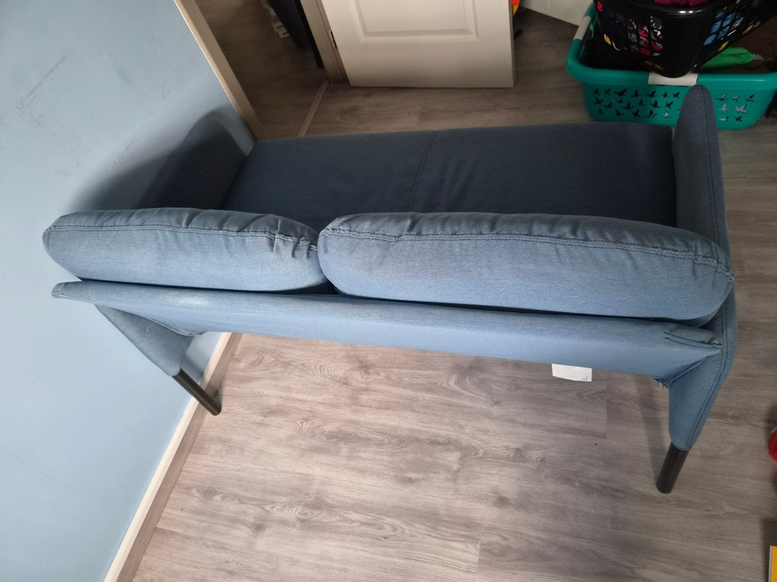 Glostad zetel 2 zit, Ophalen, Minder dan 75 cm, Tweepersoons, Zo goed als nieuw