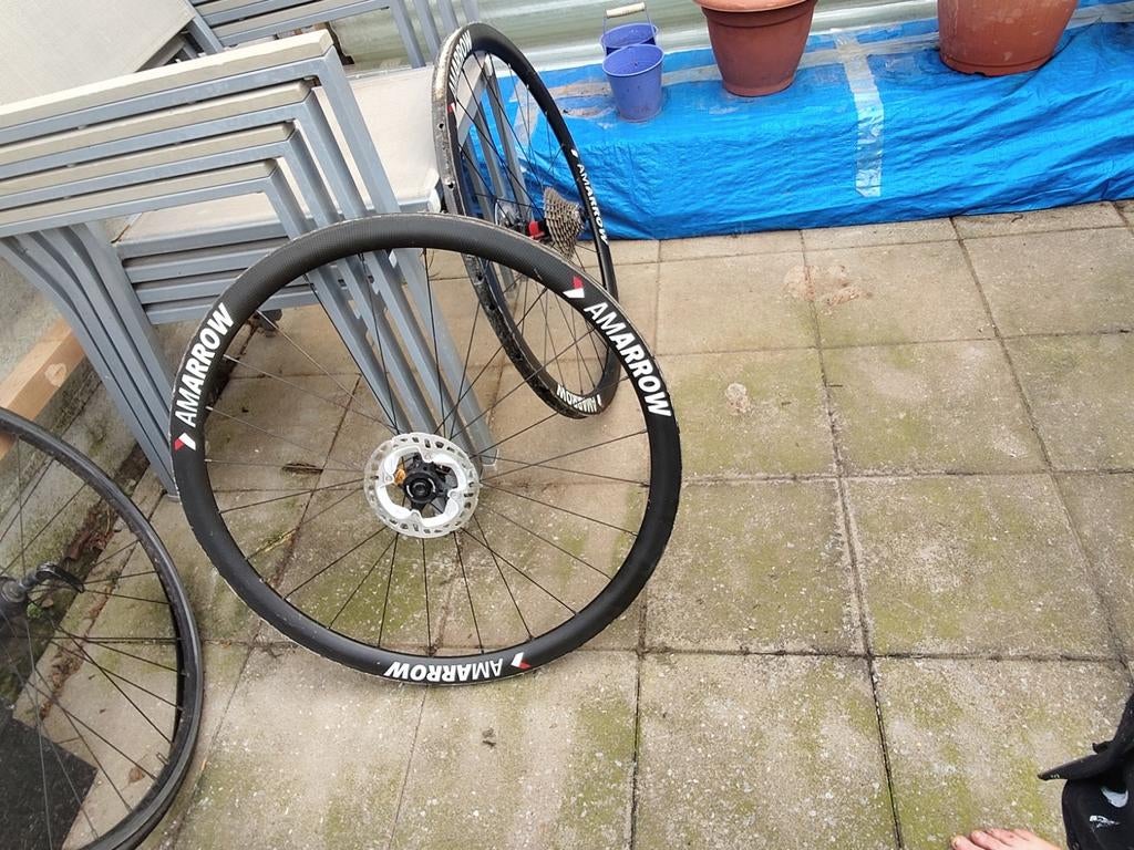 Paire de roues en carbone, Enlèvement, Carbone