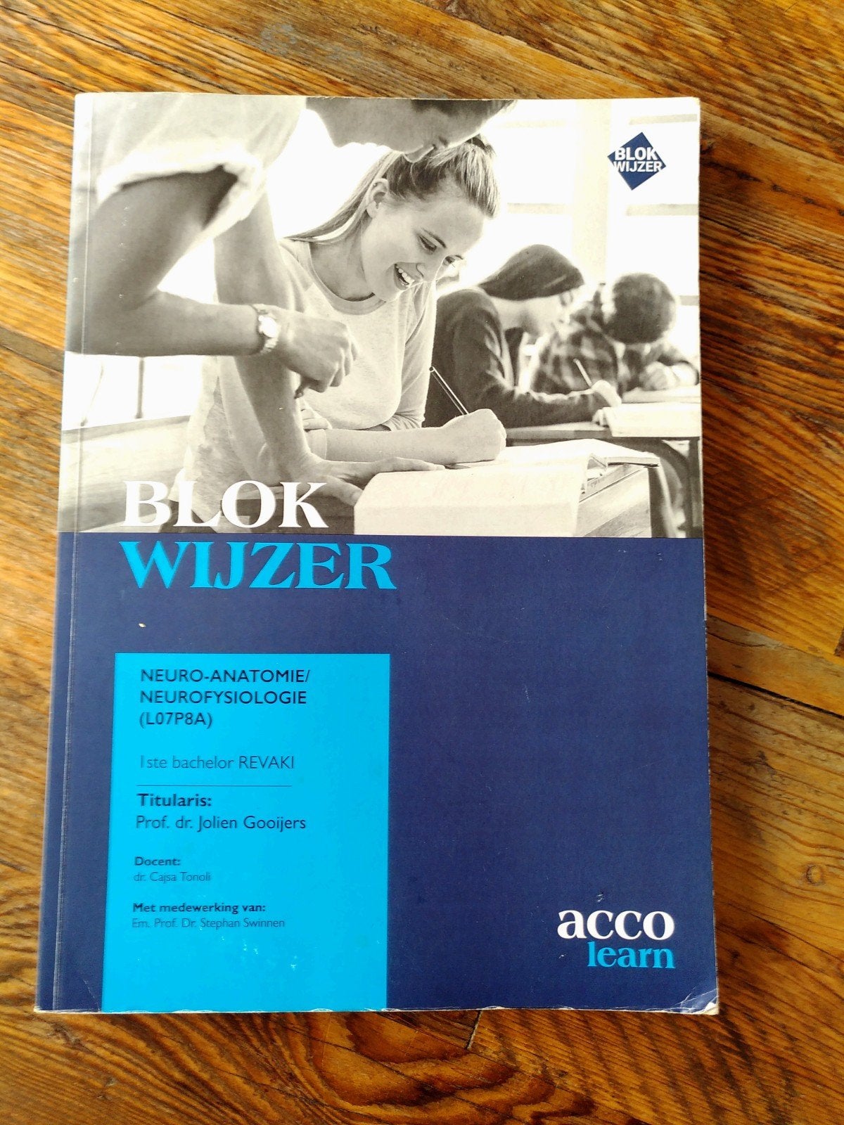 Blokwijzer neuro-anatomie/neurofysiologie, Ophalen, Zo goed als nieuw, Hoger Onderwijs