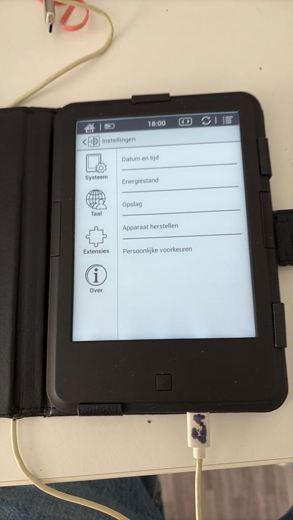 Te koop E-reader, Computers en Software, E-readers, Ophalen, Zo goed als nieuw