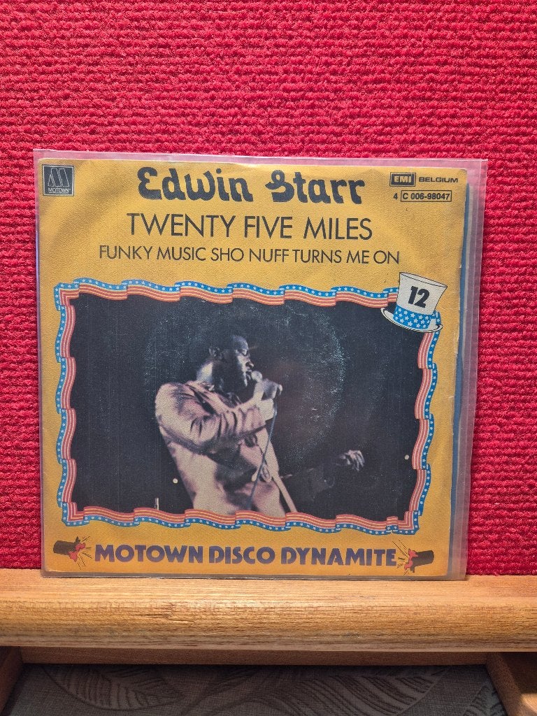 edwin starr, Cd's en Dvd's, Vinyl | R&B en Soul, Gebruikt, 7 inch, Ophalen of Verzenden, 1970 - 1979