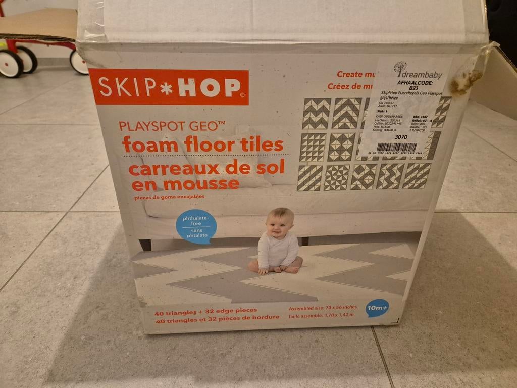 Skip Hop Playspot Geo vloertegels / kindermatten, Kinderen en Baby's, Ophalen
