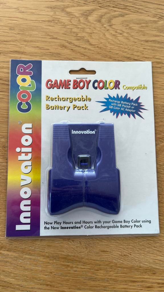 Batterie rechargeable Game Boy Color, Neuf, Batterie ou Chargeur, Enlèvement ou Envoi, Game Boy Color