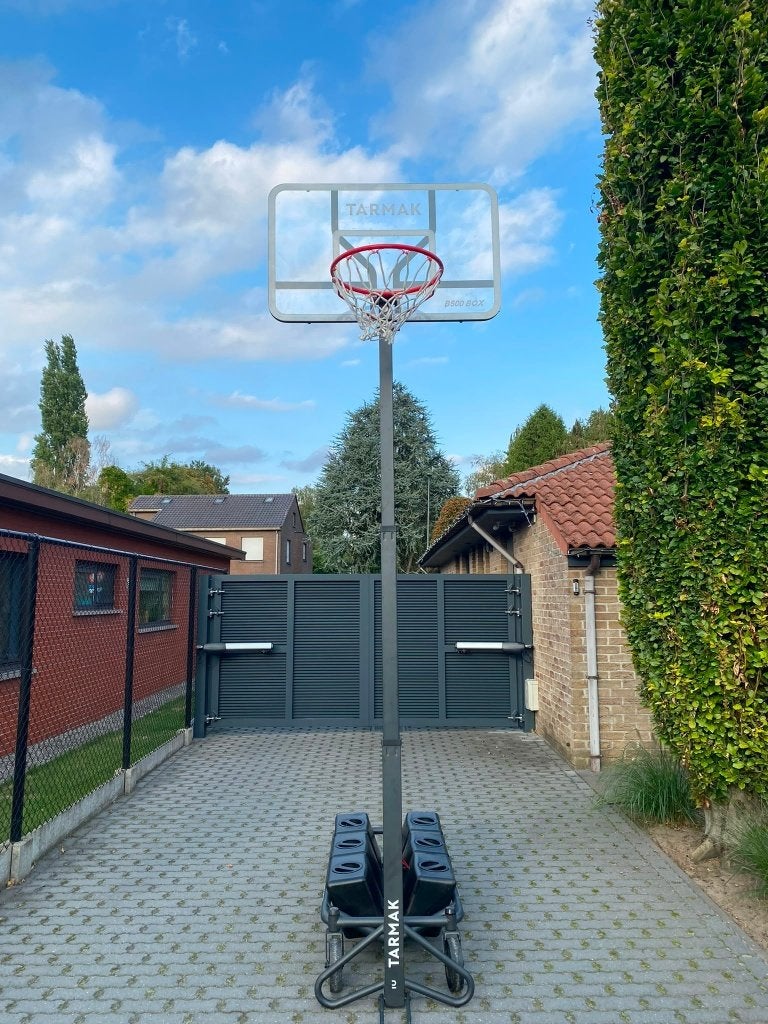 GERESERVEERD- Basketbalpaal Kipsta, Ophalen, Zo goed als nieuw, Ring, Bord of Paal