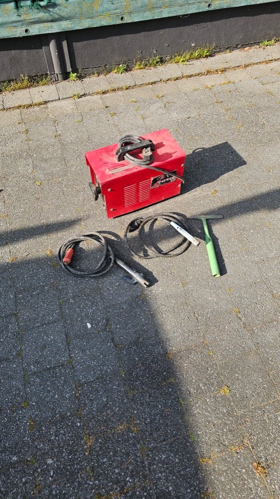 Lasapparaat 160A, Ophalen, Gebruikt, 150 tot 250 ampère, Elektroden