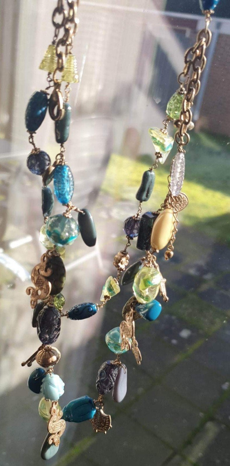 Oude Super Prachtige Ketting., Handtassen en Accessoires, Verzenden, Nieuw