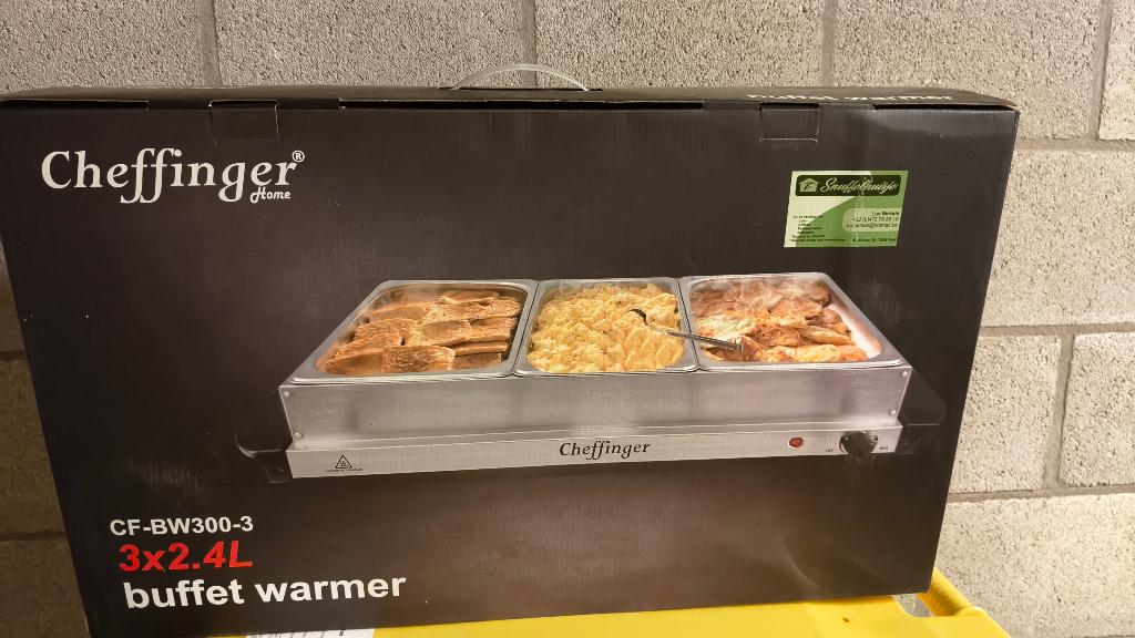 Cheffinger Buffet warmer, Enlèvement, Neuf, Aluminium, Autres types