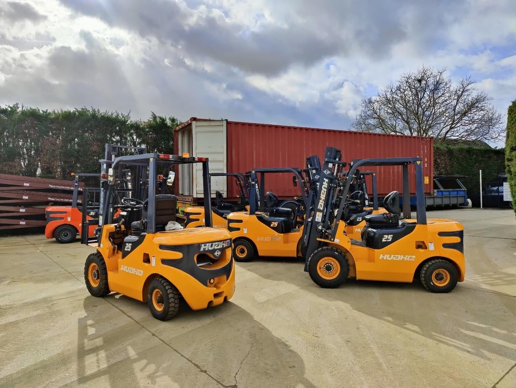 Heftruck nieuw diesel, Ophalen