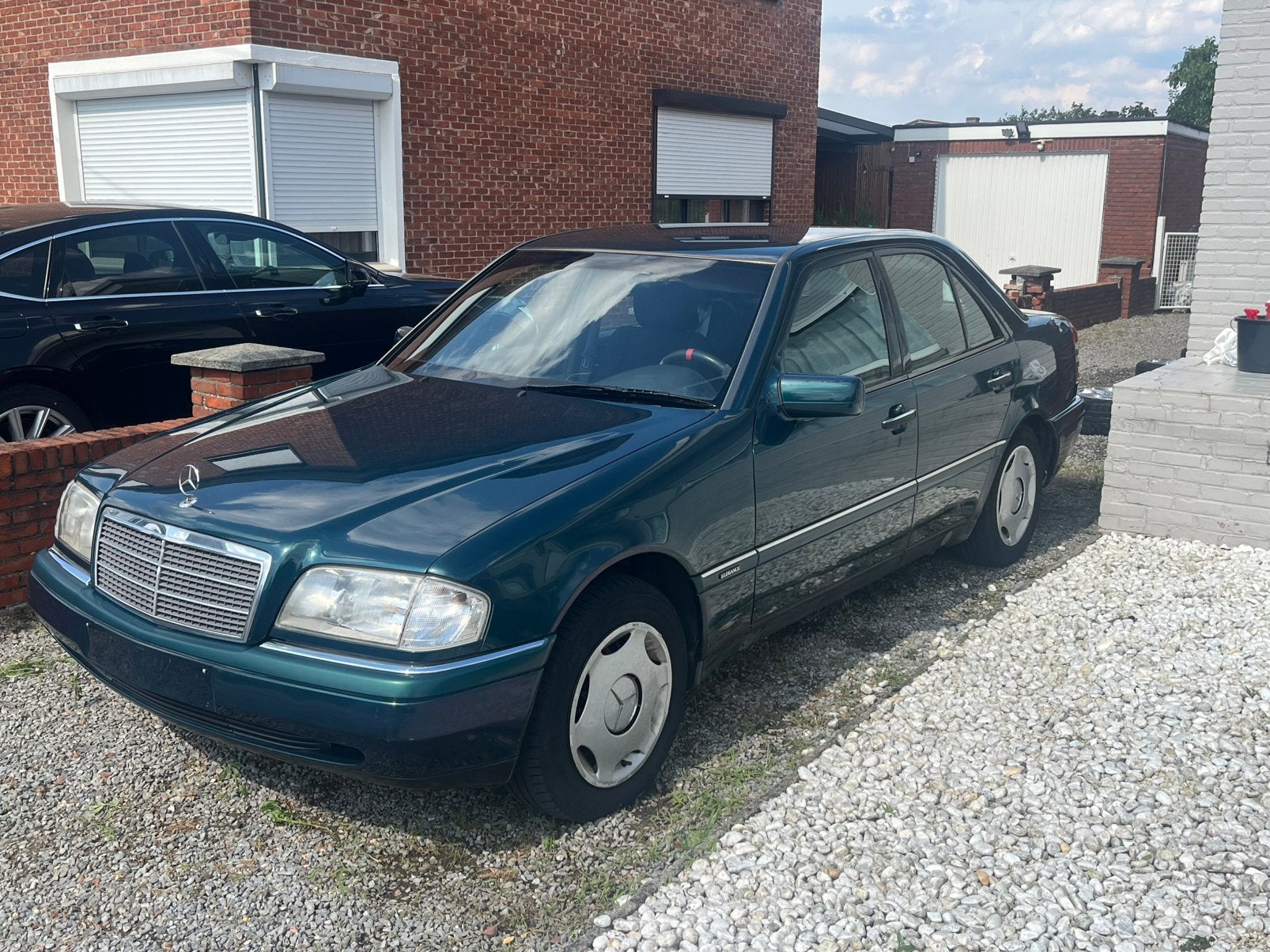 Mercedes c220 met Brabus velgen, Ophalen
