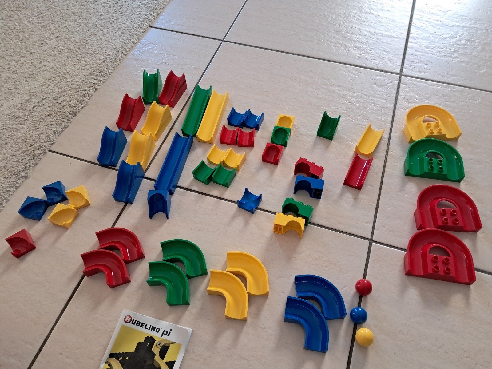 Hubelino knikkerbaan (te combineren met duplo), Kinderen en Baby's, Speelgoed | Duplo en Lego, Ophalen, Zo goed als nieuw, Duplo