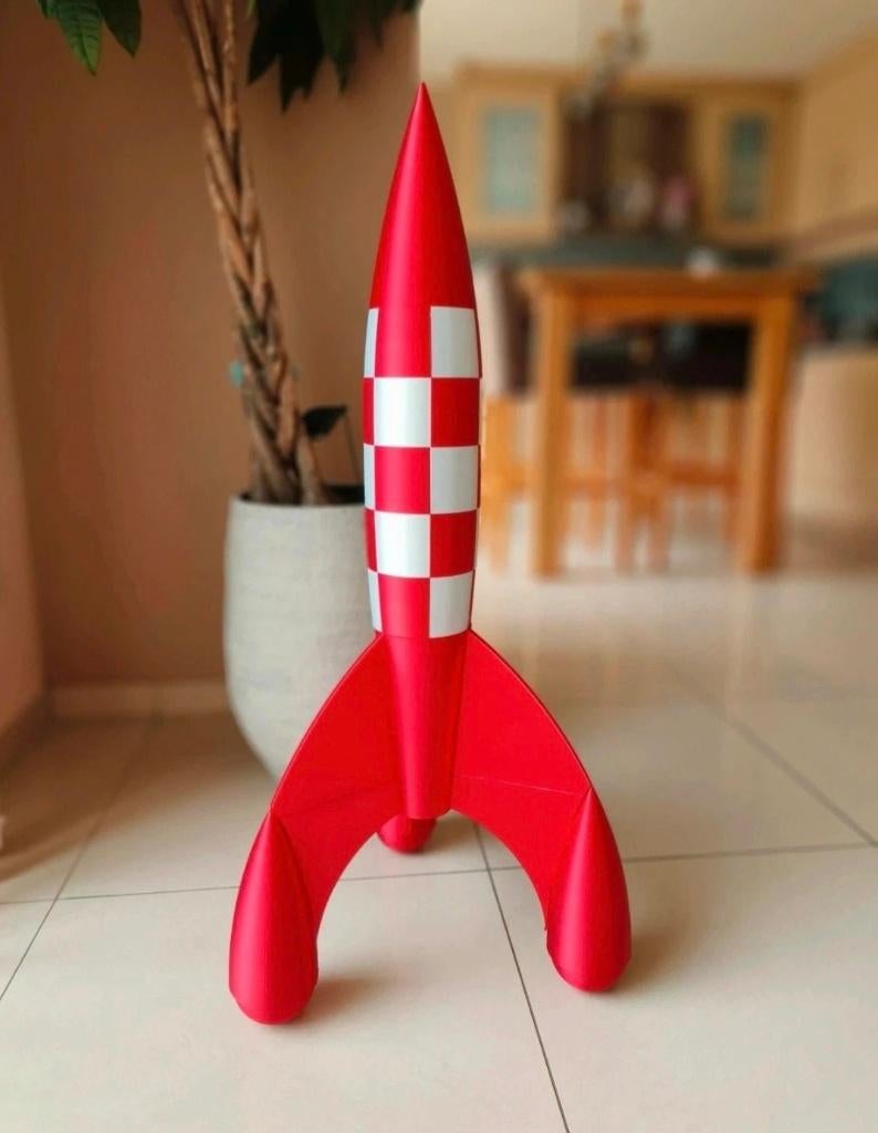 Raket Kuifje 100cm, Verzamelen, Ophalen of Verzenden, Nieuw