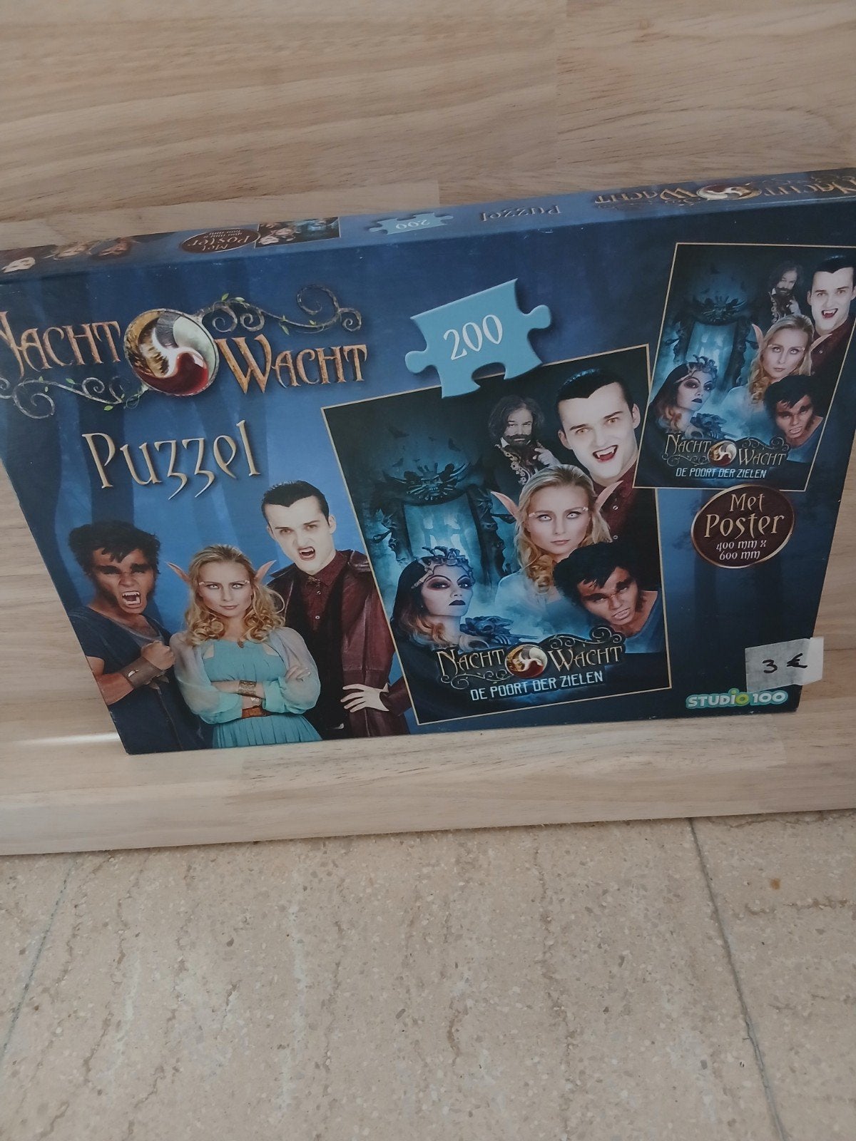 Puzzel nachtwacht + affiche 200 stuks, Kinderen en Baby's, Ophalen of Verzenden