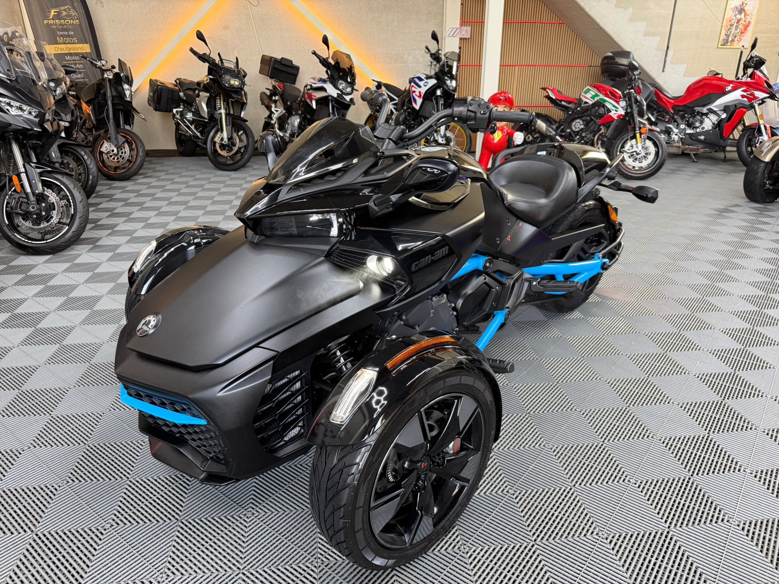 CAN AM SPYDER F3S * GARANTIE * 2023 * 7.000 km, Plus de 35 kW, W, 1200 cm³, W