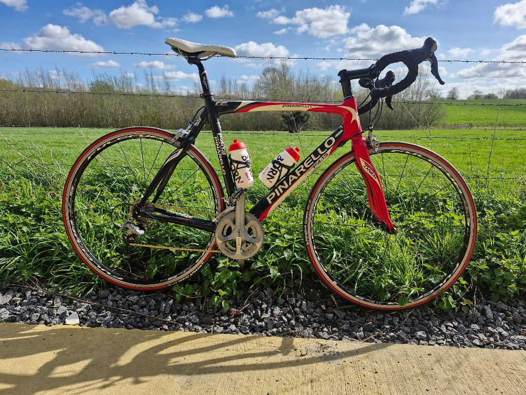 VÉLO DE ROUTE PINARELLO F4.13 FULL CARBONE TAILLE 56CM., Enlèvement, Carbone