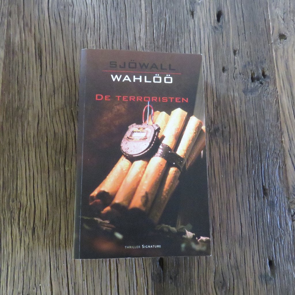 Sjöwall Wahlöö De terroristen, Boeken, Ophalen of Verzenden