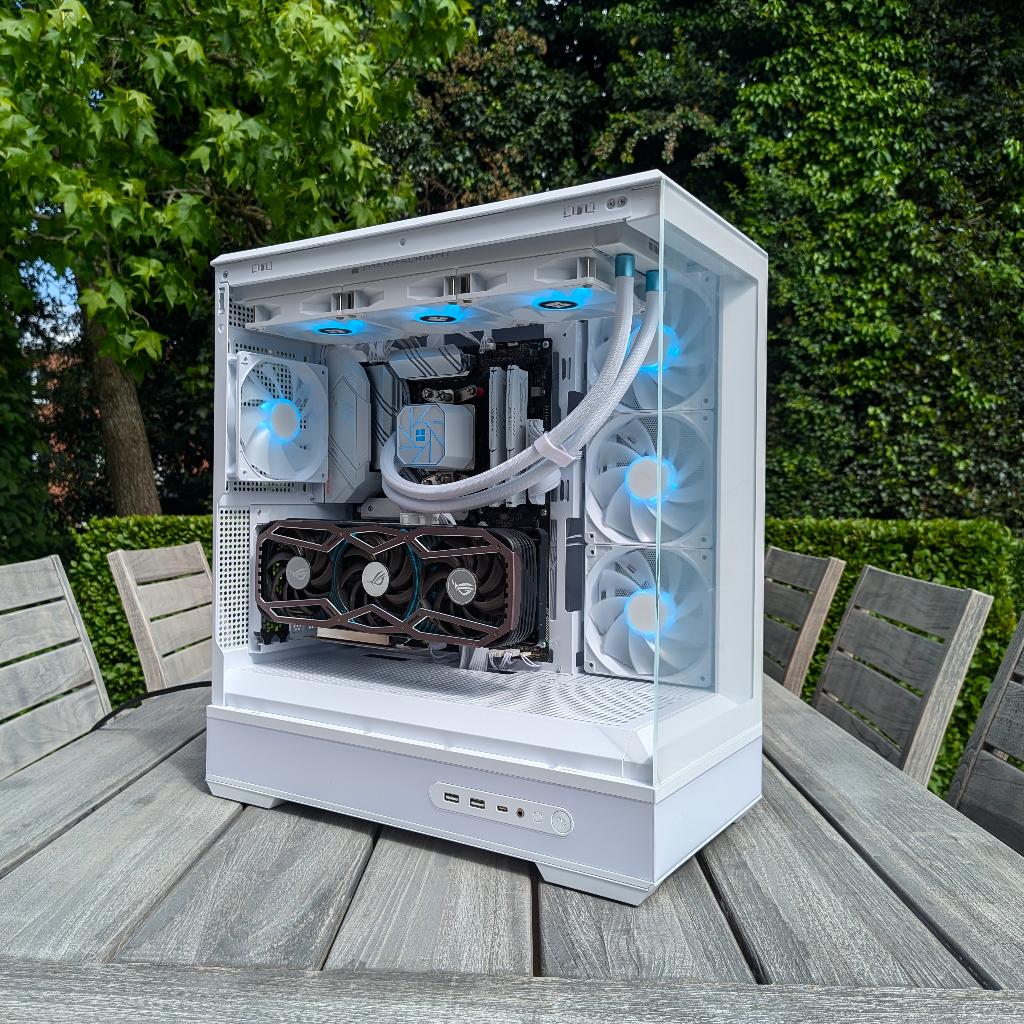 Witte Gaming PC | RTX 3070 Ti | Ryzen 5 5600X | 1,2TB SSD, Computers en Software, Desktop Pc's, Nieuw, 4 Ghz of meer, SSD, 16 GB