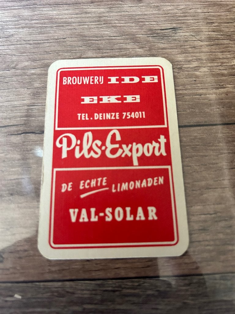 1 speelkaart brouwerij ide eke, Enlèvement ou Envoi, Neuf, Carte(s) à jouer