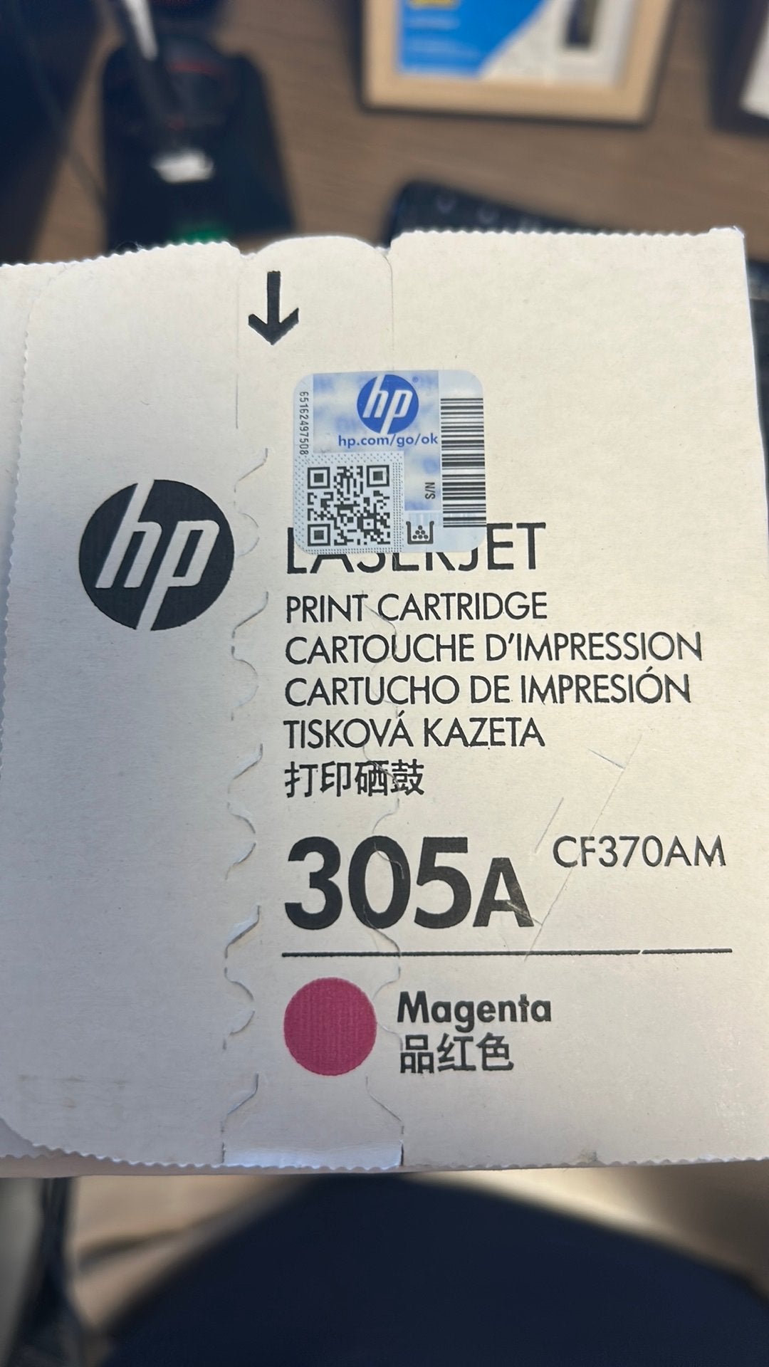 HP 305A magenta toner, Computers en Software, Ophalen, Nieuw, Toner