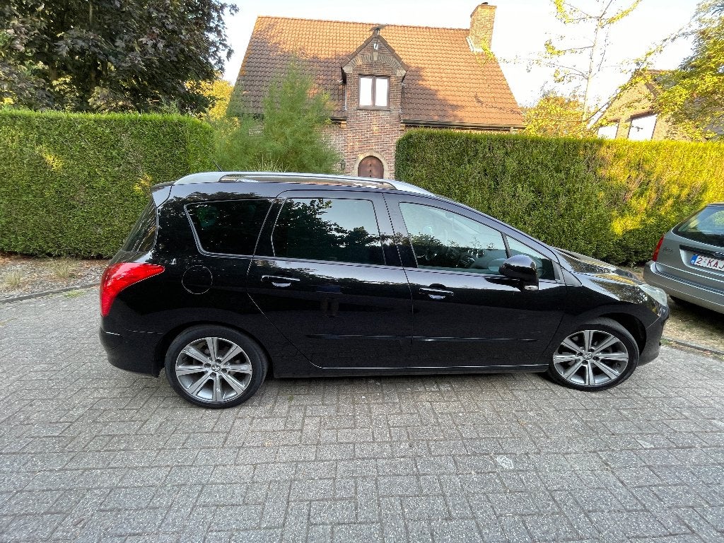 Peugeot 308 sw 1.6 (156pk) voor handelaren of export, Voorwielaandrijving, Euro 5, Stof, Zwart