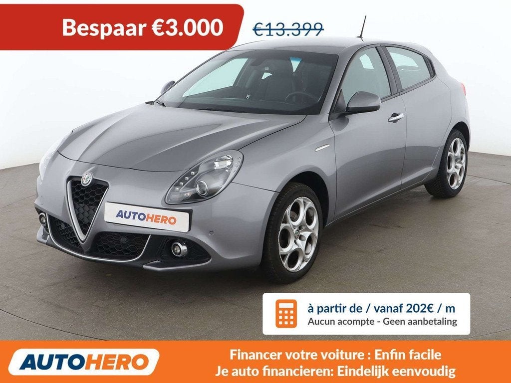 Alfa Romeo Giulietta 1.4 Turbo Super, Argent ou Gris, Achat, Euro 6, Boîte manuelle