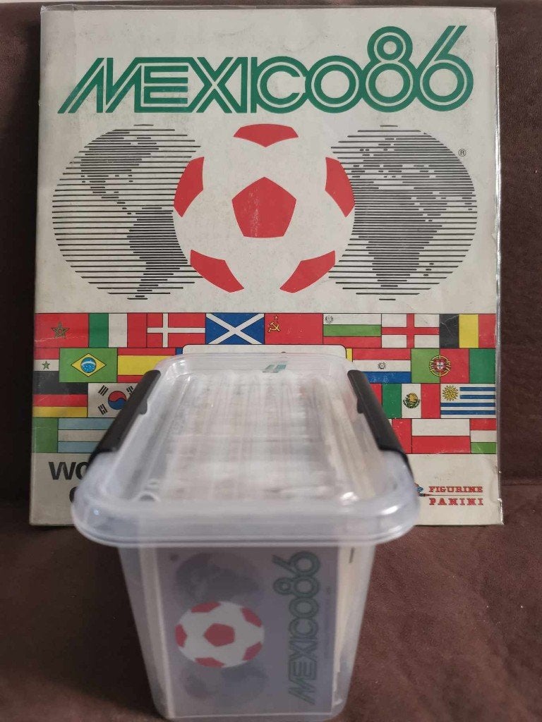 Panini MEXICO 86 prachtige recuperaties, Verzenden, Gebruikt, Poster, Plaatje of Sticker