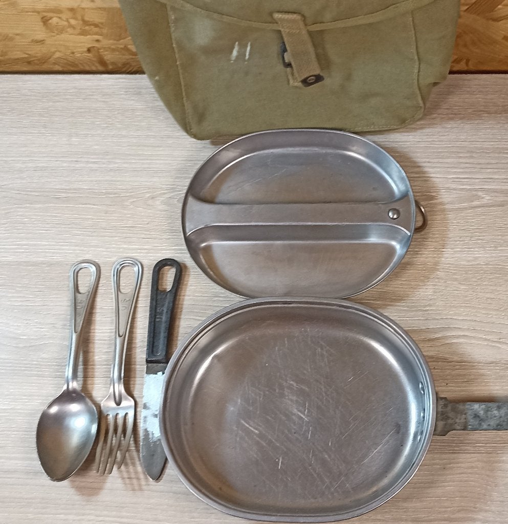 Mess Kit US  M-1942 provenance des Ardennes ww2, Collections, Envoi, Armée de terre, Autres types
