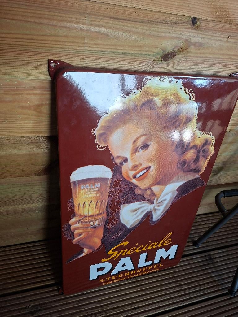 Unieke Palm emaille's, Verzamelen, Merken en Reclamevoorwerpen, Zo goed als nieuw, Ophalen