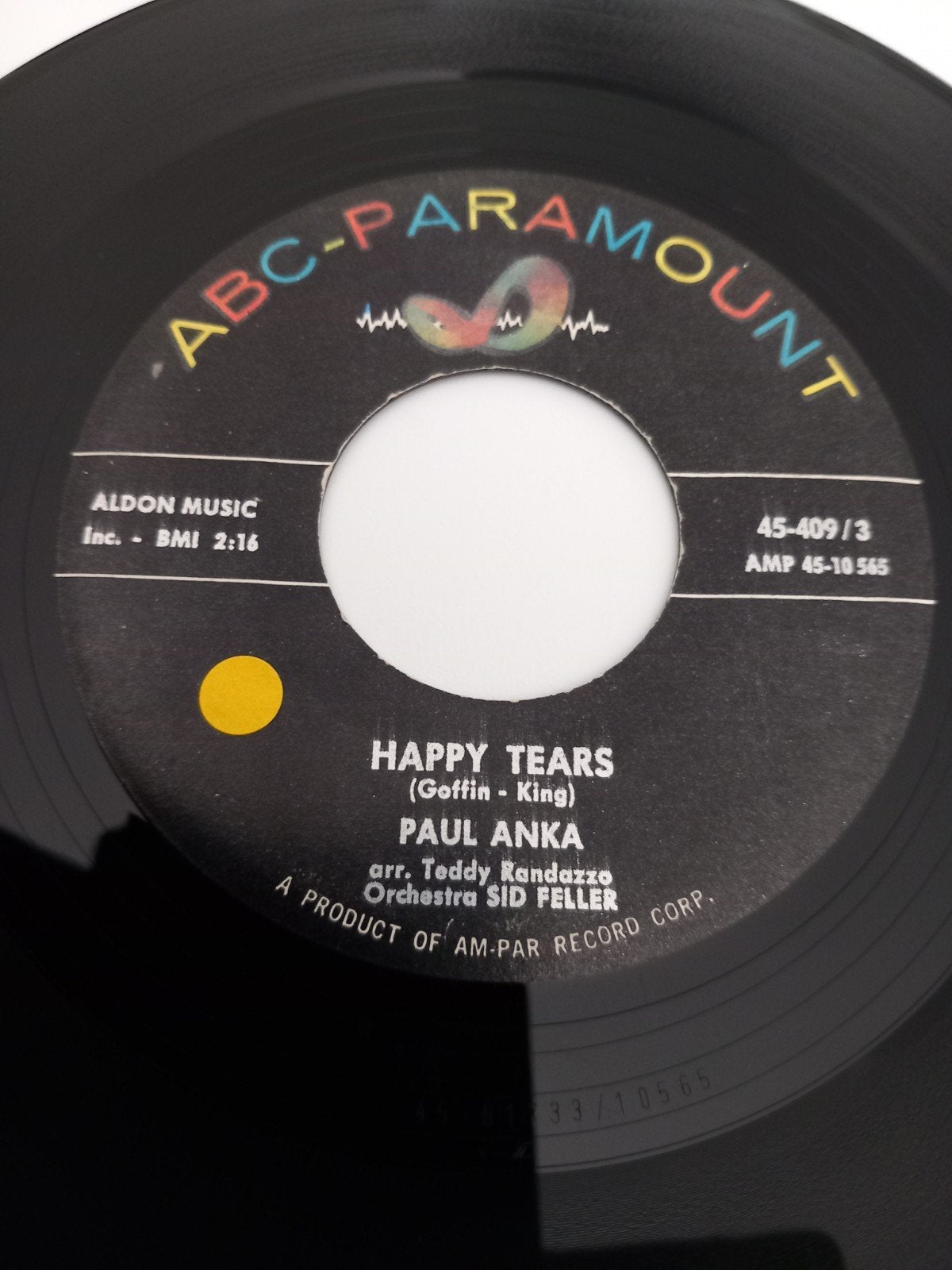 PAUL ANKA. HAPPY TEARS. OLDIES 60S USA 45T, Cd's en Dvd's, Ophalen of Verzenden