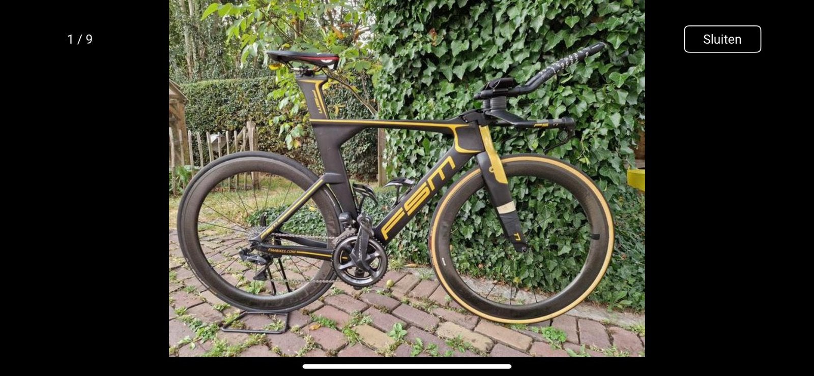 FSM tijdritfiets, Enlèvement, Comme neuf
