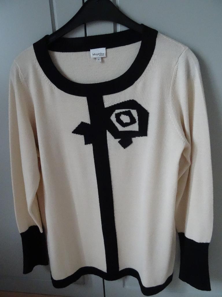PULL "MAYERLINE"  42/44, Mayerline, Wit, Maat 42/44 (L), Ophalen of Verzenden