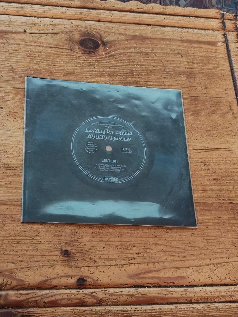 Flexi-Disc Looking For A Good Sound System? Listen!, Gebruikt, Overige genres, 7 inch, Ophalen of Verzenden