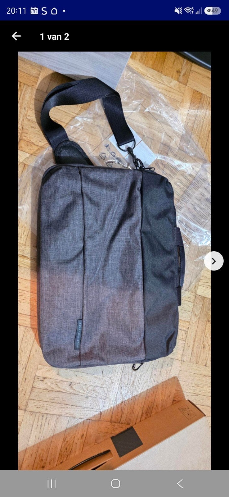 laptopzak 15 inch, Ophalen, 15 inch, Nieuw, Handvat
