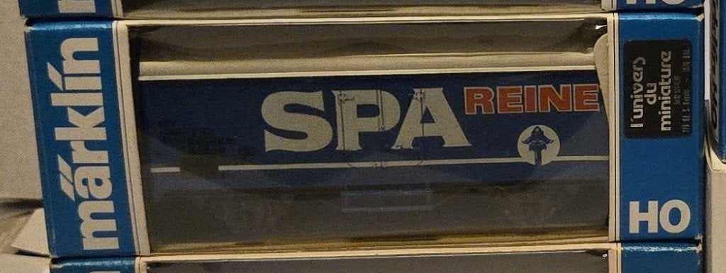 Marklin H0 Wagon publicitaire 4415-83083 "Spa Reine" /4000, Enlèvement ou Envoi, Utilisé, Wagon