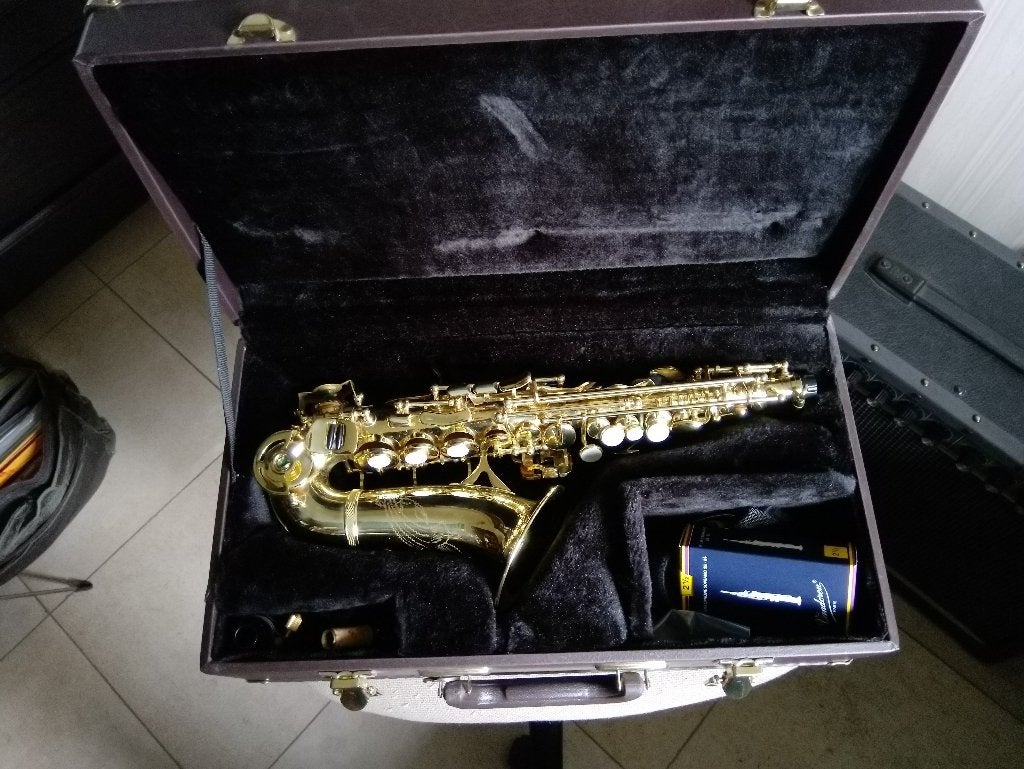 Saxophone, Musique & Instruments, Enlèvement, Neuf, Soprano, Avec valise