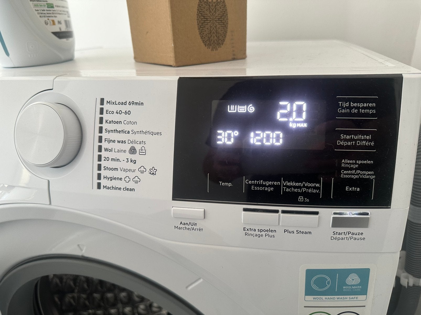 AEG wasmachines, Ophalen, Zo goed als nieuw