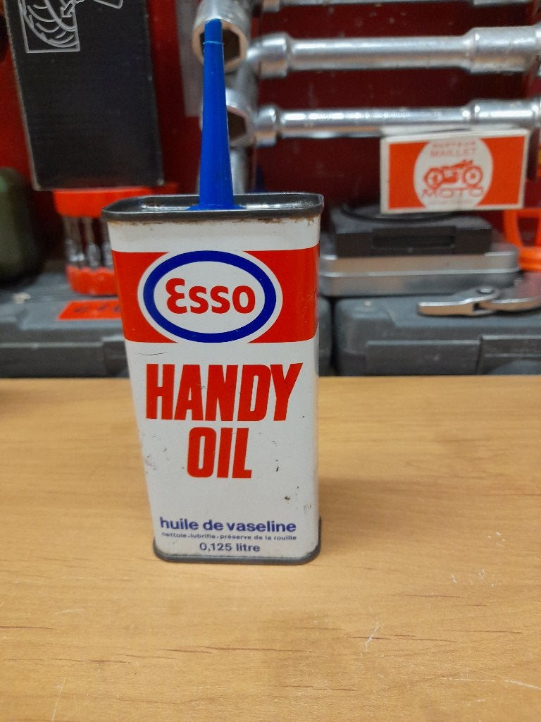 Oude lege oliekan Esso Handy Oil, Verzamelen, Merken en Reclamevoorwerpen, Gebruikt, Overige typen, Verzenden