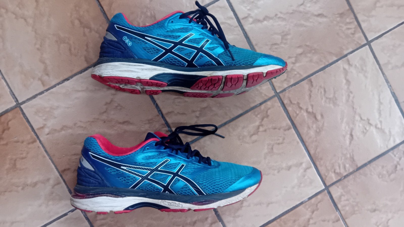 Asics cumulus, Enlèvement, Asics