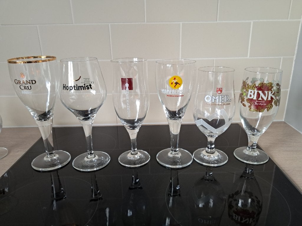 Verre Bink, Collections, Enlèvement ou Envoi, Comme neuf, Verre à bière